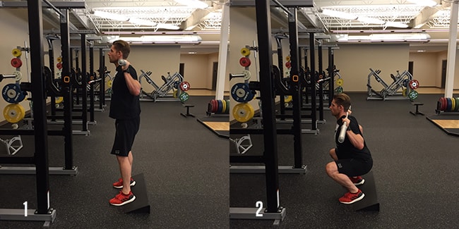 1/2Pcs Squat Wedge Block Non Slip Professional Squat Ramp for Weightlifting Deadlift  Heel Elevated Calf